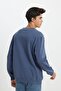 Men's Sweat L82Iry315 Indigo - 5