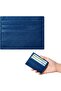 Card holder 8.3x0.5x10.5cm 4-slot ultra-thin minimalist wallet.