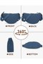 Hobos and Shoulder Bag, Crossbody Bag, for Women and Men, Adjustable Waist Bag, Small, School, Al - 6