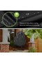 Garden hanging chair cover, waterproof windproof, UV-proof, dustproof egg-shaped protective outdoor furniture - 4