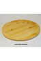 25 cm Doğal Bambu Dekoratif Sunum Tabağı - 3
