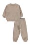 Quilted Set for 6-9 Years - Beige - 4