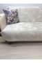 Sofa Bed Cover - Non-Slip Base Sponge Velvet Fabric Stone Color