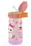 420 ml Pink Cute Cat Printed Stainless Steel Thermos / Water Bottle for Girls - 60023 - 4