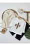 Winter Coat, Artificial Leather, Fur Inside, Belted, Lycra Jeans, 4-Piece Baby Boy/Child Set