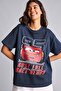 100% Cotton Cars Oversize Crew Neck Printed Short Sleeve T-Shirt I5443Ax26Hs - 3