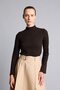 Slim Fit Ruffle Trim Ribbed Camisole Long Sleeve Tunic I1459Ax26Au - 3