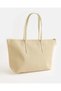 Women Beige Plain Shopping Bag - 3
