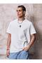 Skyrend Men Cotton Embroidered Rose Tee, Summer - 5