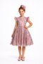 Floare Girl's Evening Dress M00850 Dark Pink - 2