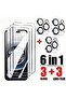 6in1 iPhone 14 Pro Max 6 In 1 Phone Tempered Glass+Camera Protector Lens Glass For iPhone 11 12 13 - 7