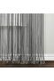 Boho Macrame Textured Cotton Window Curtain/Room Divider/Doorway/Wall Decor, 95" L x 40" - 4