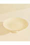 Ivory Glass Cake Stand With Gold Rim 32cm - 2