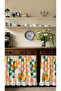Tropical Patterned Curtain (150X70Cm)