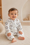 Penguin Patterned 2.5 Tog Winter Thick Fiber Filled Zippered Footed Children's Sleeping Bag 1-6 Years Old - 5