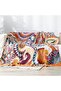 MSGKV Boho Throw Blanket 100% Cotton Blankets for Bed Couch 60'x80', Soft Fall Mexican Blanket Trave - 2