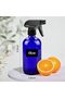 Worldgsb Glass Spray Bottles, 16oz Refillable Containers, Empty Boston Round Bottles with Labels & A - 5