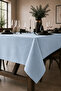 1. Premium Duck Fabric Living Room and Dining Table Cover – Liquid-Resistant, Stain-Proof, Washable - 5