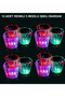 Led Lighted Entertainment Cups - 3-Mode Color Changing Cups 12 Pieces Bx40