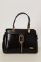 Faux Leather Bag with Tassel Detail 2239