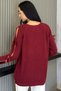 Gülseli Women's Bow Detailed Knitwear Blouse - 4