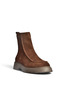 Z555657302 Brown Genuine Leather Suede Women's Boots - 5