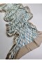 Luxury Voile Silk Double-Sided Shawl Hijab Foulard Scarf Shawl Letter Patterned 70 X 180 cm - 4