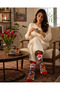 Carnaval Turkish Coffee Making Cat Patterned Unisex Socks - 2