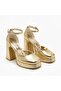 Desire Closed Platform Thick Heeled Women's Shoes