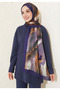 Patterned Bamboo Cashmere Shawl