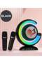 Wireless Lightshow Speaker With Two Wireless Microphones - 2