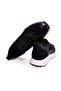 Black Color Lace-Up Genuine Leather Men's Shoes - 3