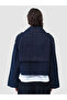 Women Aussie Denim Cropped Trench Coat - 3