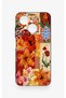 Tecno Spark Go1 Compatible Orange Lily Patterned Silicone Case - 2
