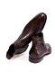 Brown Laceless Genuine Leather Sole Men's Boots - 2
