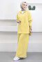 9290 - Stylish and Comfortable 2-Yarn Hooded Casual Women's Set - 2