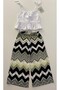 Honey Mousse Craft Girls' Strap Blouse & Palazzo Pants Set – Bella Set Bianco - 6