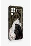 Oppo Reno 5 Lite Compatible Noble Lover Horses Patterned Silicone Case - 3