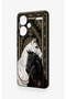 Redmi Note 13 Pro Plus Compatible Noble Lover Horses Patterned Silicone Case - 4