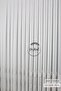 1-3 Dense Pleated Silver Wavy Waterway Patterned Umay Ecru Tulle Curtain - 3