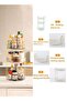 Makeup Organizer 3 Tier 360° Rotating Cosmetic Desk Storage Perfume Display Case Cosmetic Holder - 4