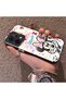 Phone Case for Oppo Reno 14F 5g Compatible Silicone Edge Hard Back Case Couple Cartoon Pattern - 2