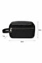 Men's Handbag Puffy Leather Daily Bag Black-2 - 7