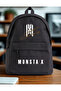 Monsta a Monsta a Printed Unisex Backpack