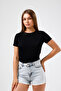 Six Panties and Snap Fasteners Premium Fabric Women's T-Shirt - 5