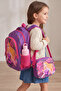 Princess Patterned Lunchbox and Backpack Set for Primary School and Kindergarten, Ergonomic Children's School Bag