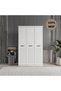 Pera 3 kapak MDF gardırop