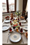 Narin 6-Piece Porcelain Serving Plate Set - 6