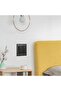 TOEFL wall switch | 7x7cm | black | flush wall installation - 2