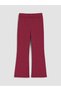 Lcw Kids Pink Crew Neck Striped Girls' Set - 6